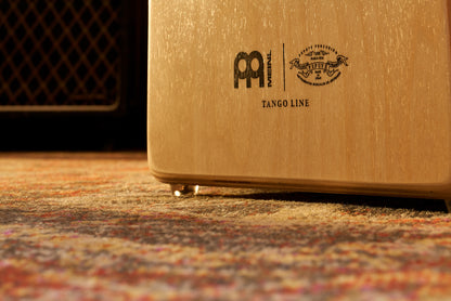 MEINL Percussion Artisan Edition Series String Cajon Tango Line - Light Eucalyptus