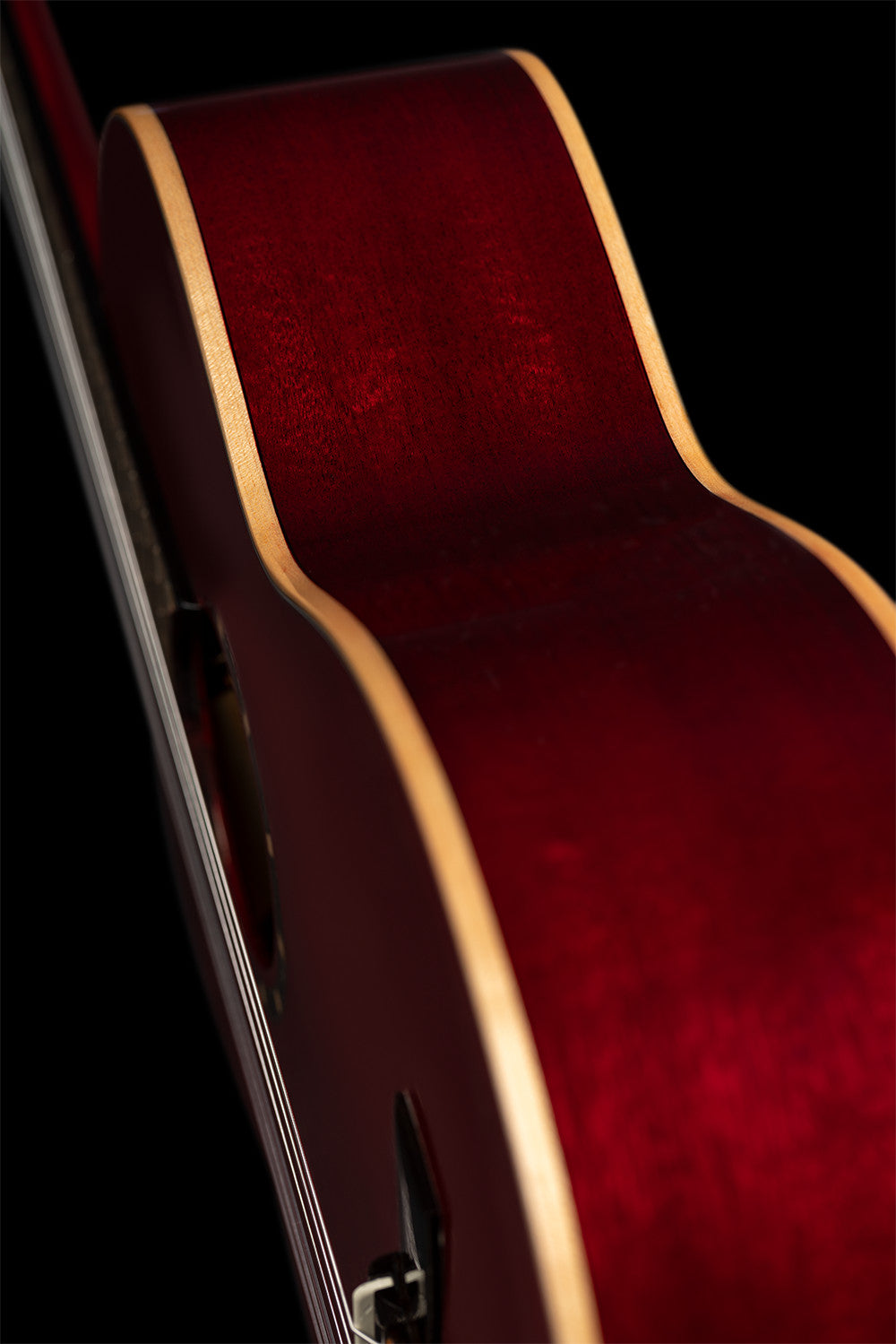 ORTEGA Family Series 4/4 Classical Guitar 6 String Lefty - Wine Red + Gigbag