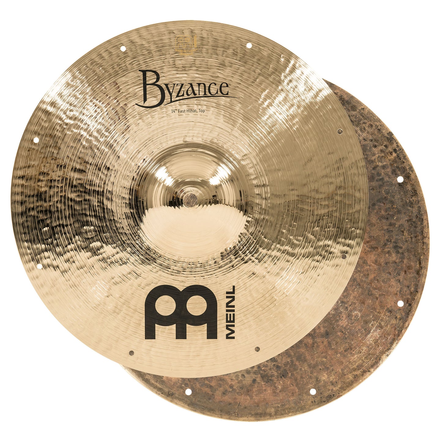 MEINL Cymbals Byzance Brilliant Fast Hihat - 14"