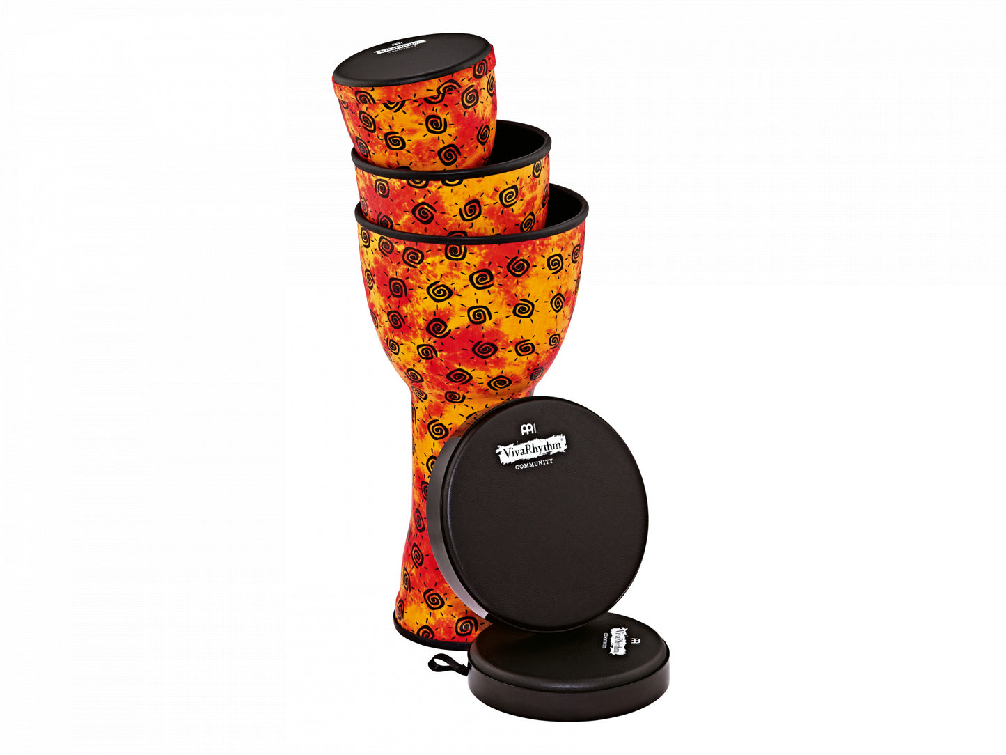 MEINL Drum Circle Djembes Series Pop Off Djembe Set - 3 teilig