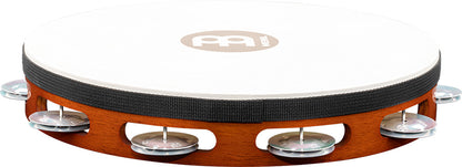 MEINL Percussion Traditional Wood Series Headed Tambourine - 10"