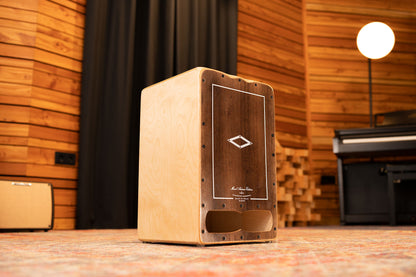 MEINL Percussion Artisan Edition Series String Cajon Cantina Line - Brown Eucalyptus