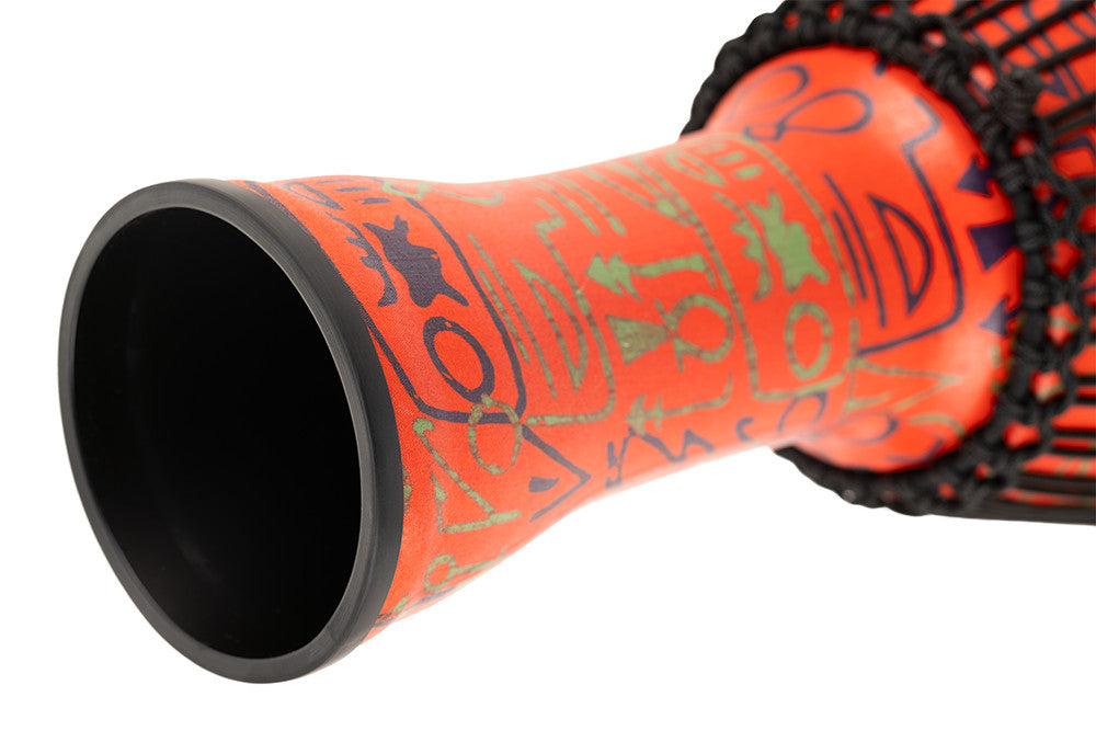 MEINL Percussion Travel Series African Djembe 10" - Pharaoh's Script