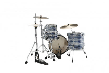 TAMA Starclassic Maple Duracover Wrap Shell Kit 3pcs - Blue & White Oyster /Chrome HW