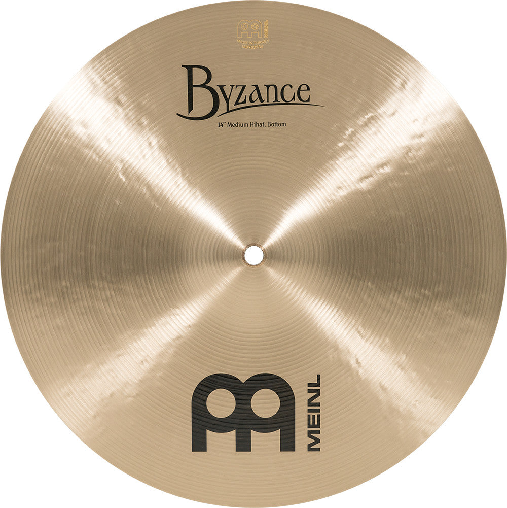 MEINL Cymbals Byzance Traditional Medium Hihat - 14"