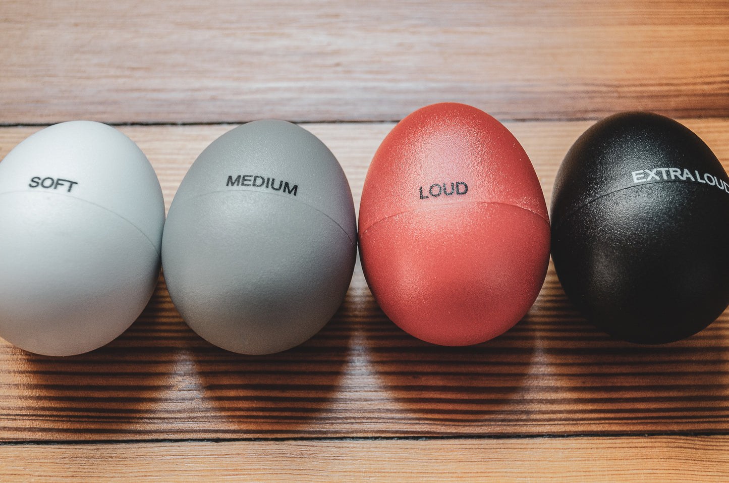 MEINL Percussion Egg Shaker Set - 4 Shakers