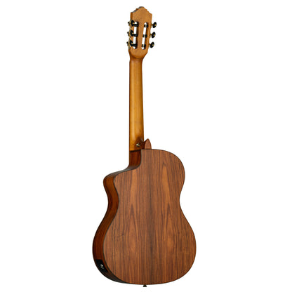 ORTEGA Thermo Series 4/4 Konzertgitarre 6-String - Dunkelbraun matt + Gigbag