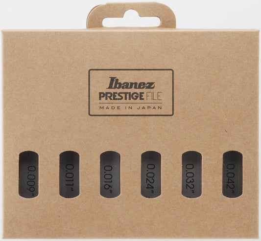 IBANEZ Prestige Nut File Set for Electric Guitars - (.009/.011/.016/.024/.032/.042)