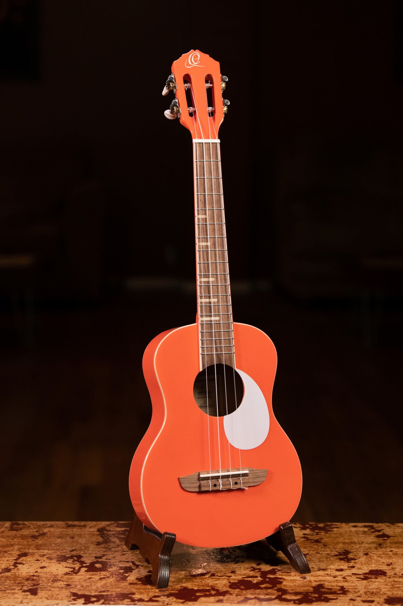 ORTEGA Gaucho Series Ukulele 4 String - Ortega Orange + Bag