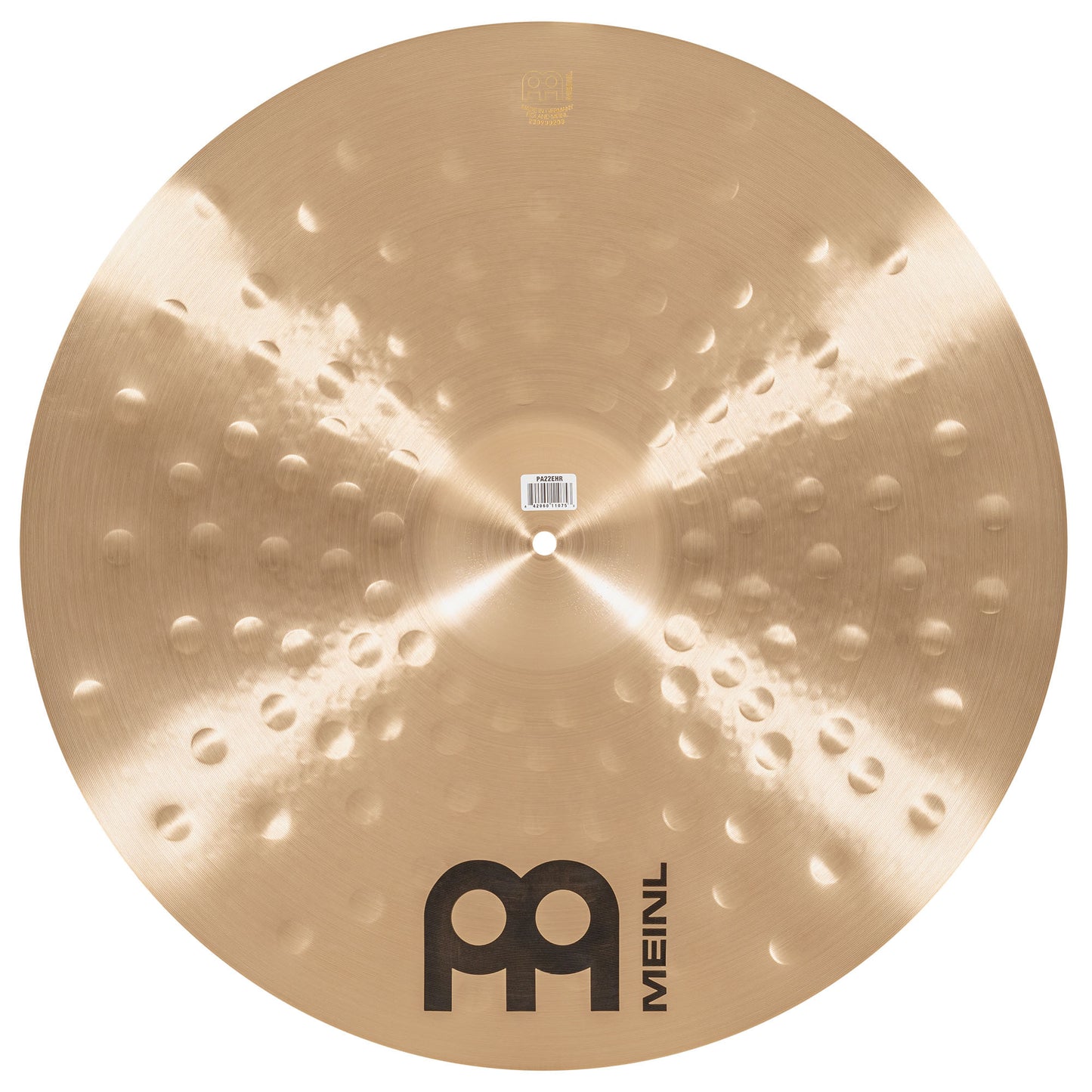 MEINL Cymbals Pure Alloy Extra Hammered Ride - 22"