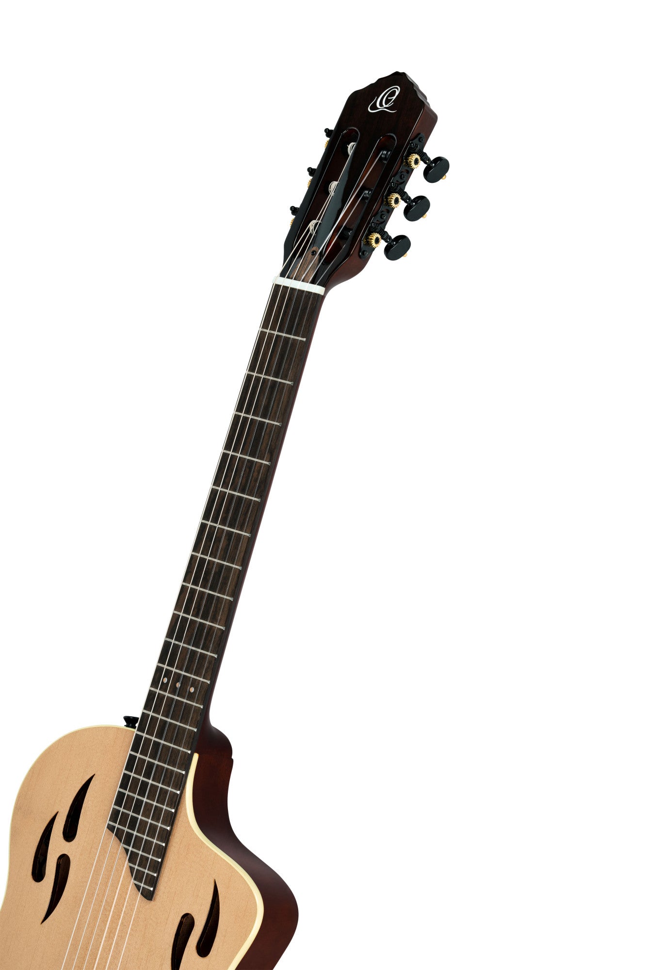 ORTEGA TourPlayer DeLuxe Nylon String Gitarre 6-String - Fichte Natur + Gigbag