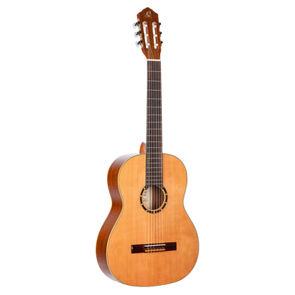 ORTEGA Family Series 4/4 Konzertgitarre 6 String - Zeder / Mahagoni Gloss Natur + Bag