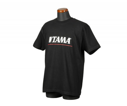 TAMA T-Shirt "Logo" - Red Line / black - M