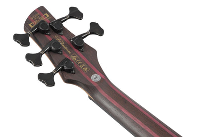 IBANEZ Premium SR E-Bass 5-String - Dual Mocha Burst Flat + Gigbag