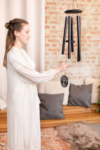 Meinl Sonic Energy Tree of Life Meditation Chime 36"/90 cm - 432 Hz - Schwarz