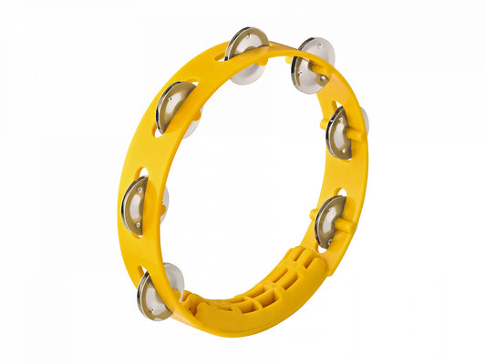 NINO Percussion Compact Molded ABS Tambourine - 8"