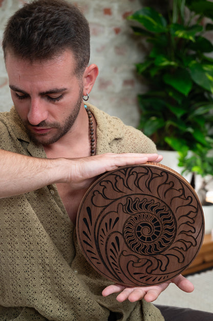 MEINL Sonic Energy 10" Rain Disk, Ocean Sound, Fibonacci-Inspired Carving