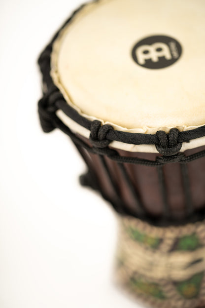 MEINL Percussion African Style Mini Djembe 4 1/2" - Dark Serpent Design