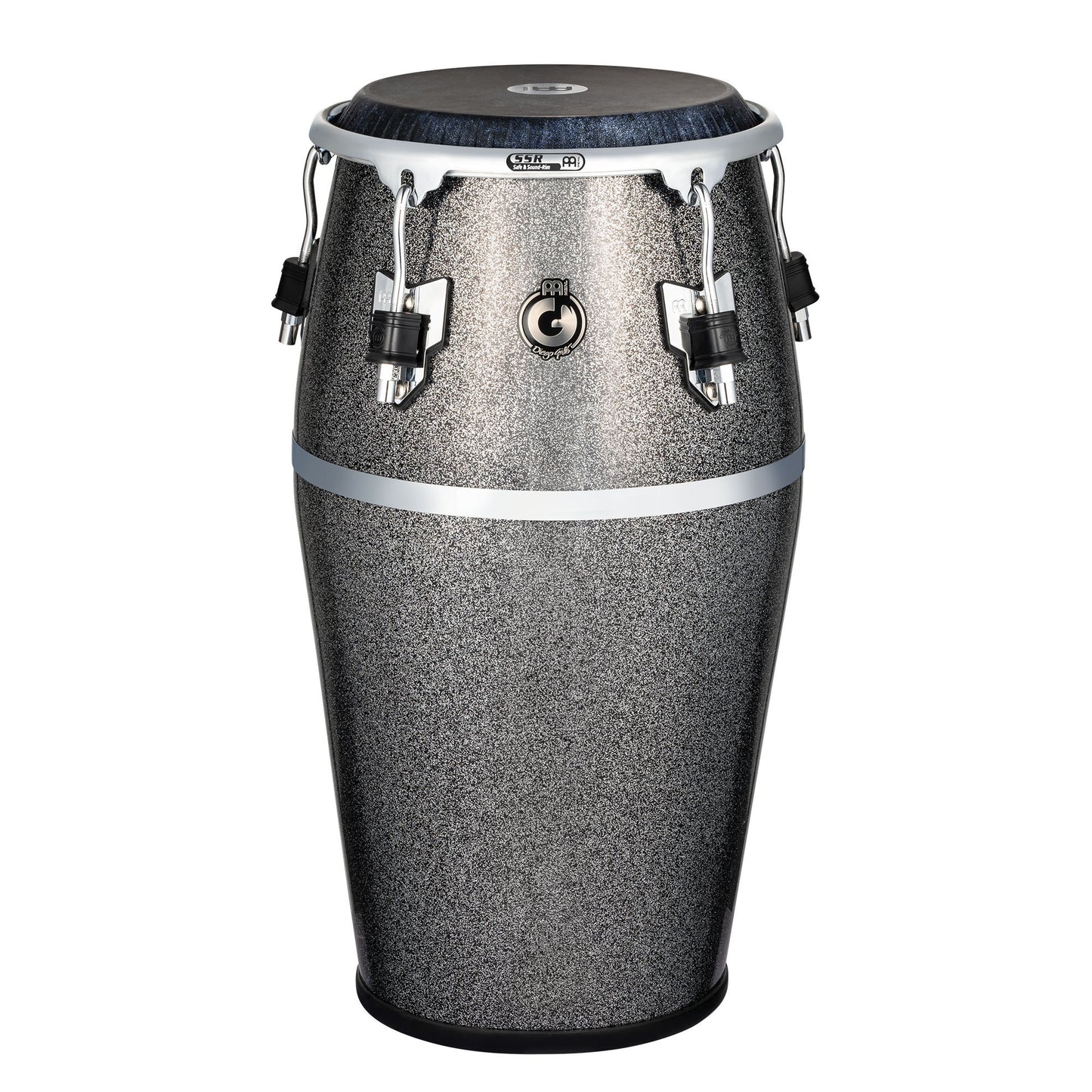 MEINL Percussion Artist Series Diego Galé Quinto 11"/REMO® Black Calfskin Skyndeep Heads - Midnight Star