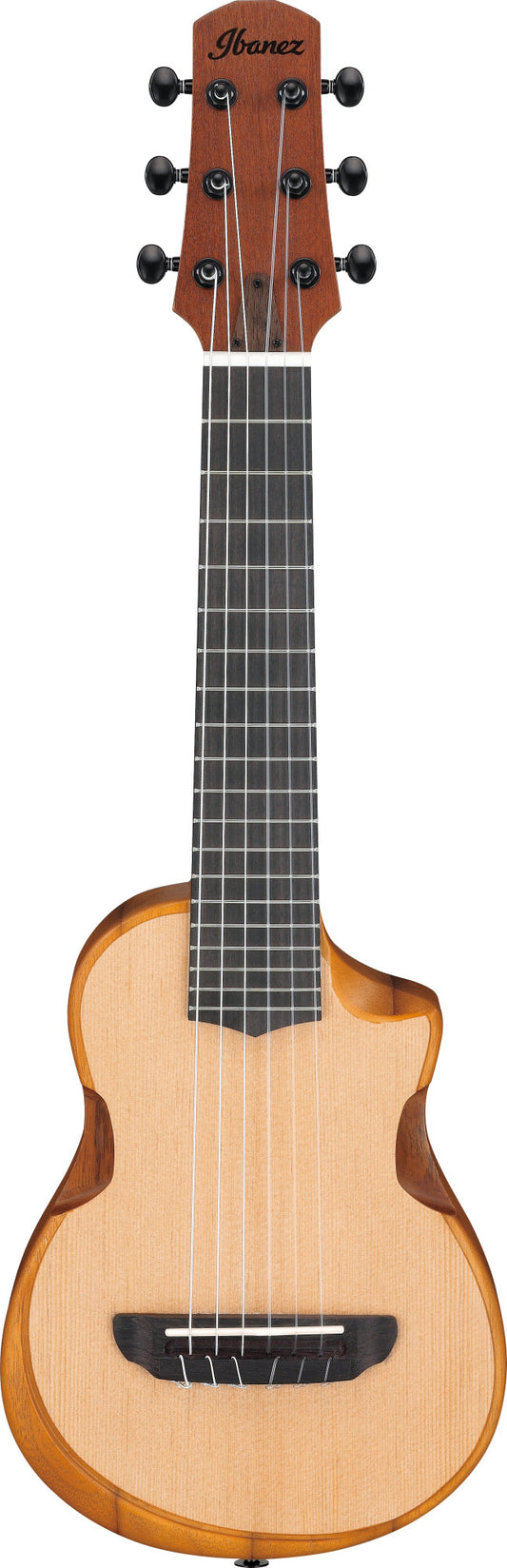 IBANEZ AU Piccolo Gitarre 6-String - Open Pore Natural + Gigbag