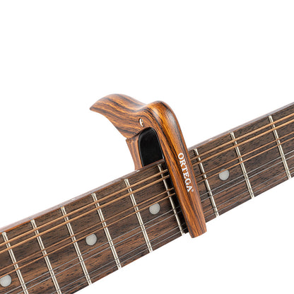 ORTEGA Ukulele Capo - Walnut Design