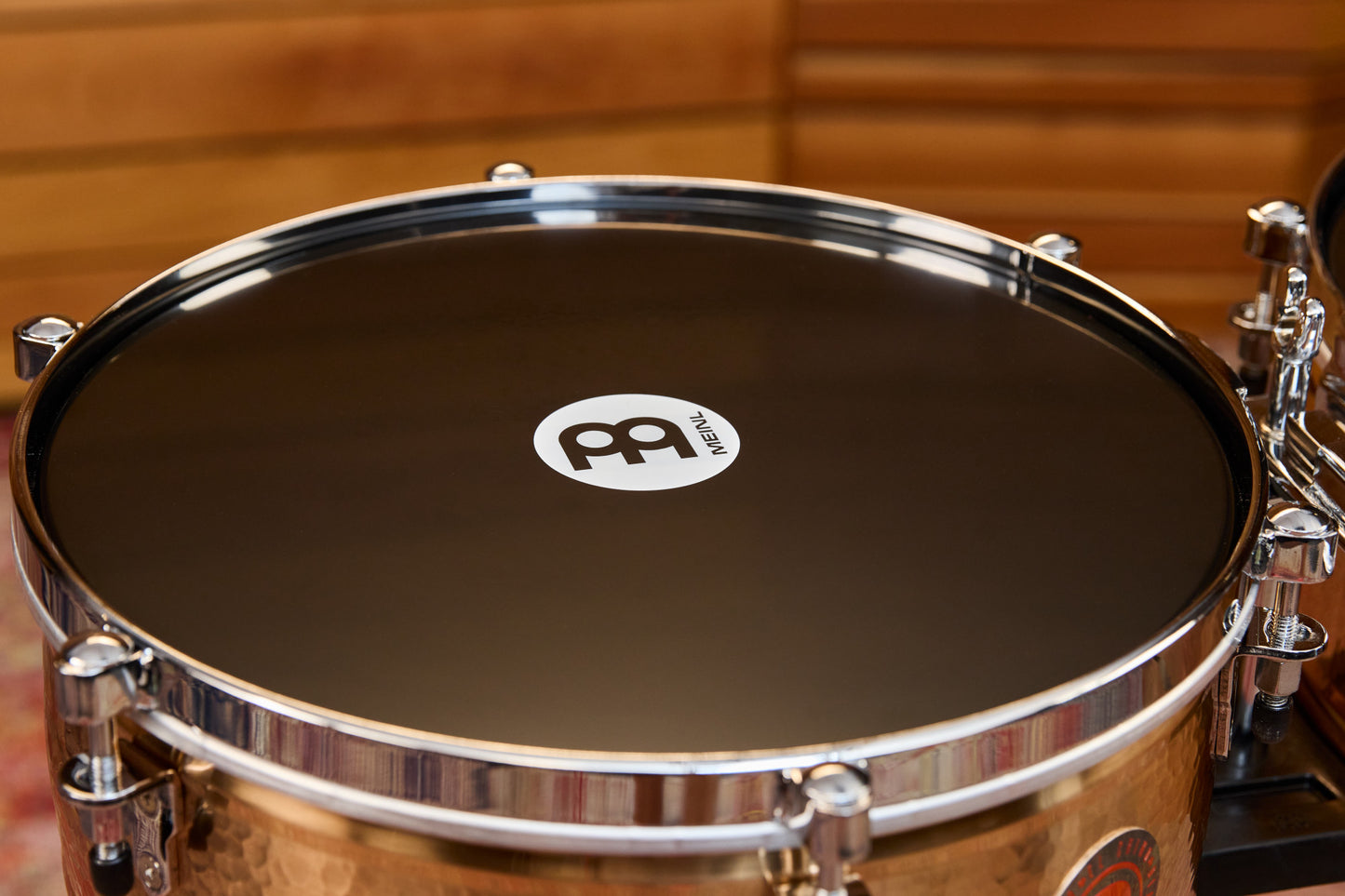 MEINL Percussion Artist Series Patricio "El Chino" Diaz Signature 14" & 15" Timbales - Bronze