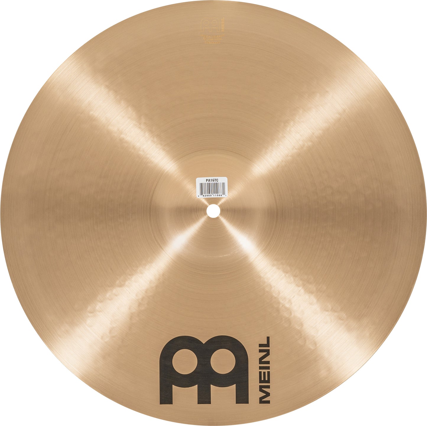 MEINL Cymbals Pure Alloy Thin Crash - 16"