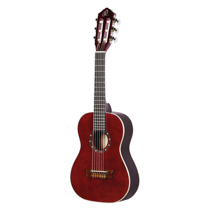 ORTEGA Family Series 1/4 Classical Guitar 6 String - Wine Red + Gigbag
