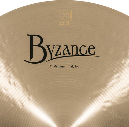 MEINL Cymbals Byzance Traditional Medium Hihat - 14"