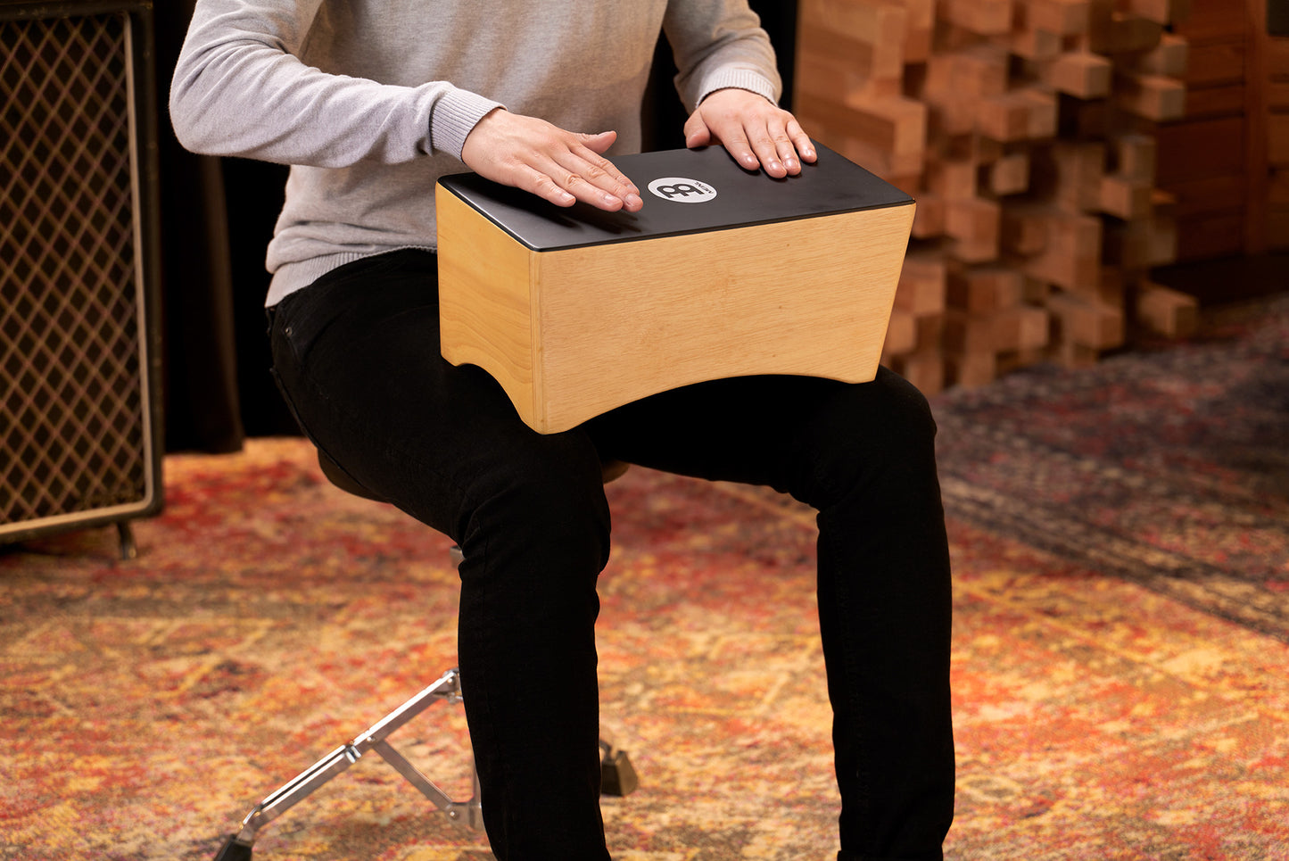 MEINL Percussion Snare Bongo Cajon - Natural