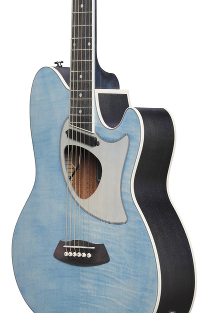 IBANEZ Talman Acoustic Guitar 6-String - Open Pore Denim Blue