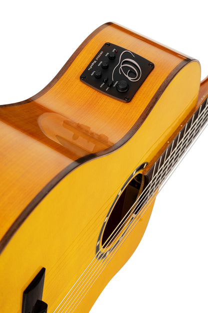ORTEGA Family Series Pro Akustikgitarre 6 String - Massive Nordamerikanische Fichte + Bag