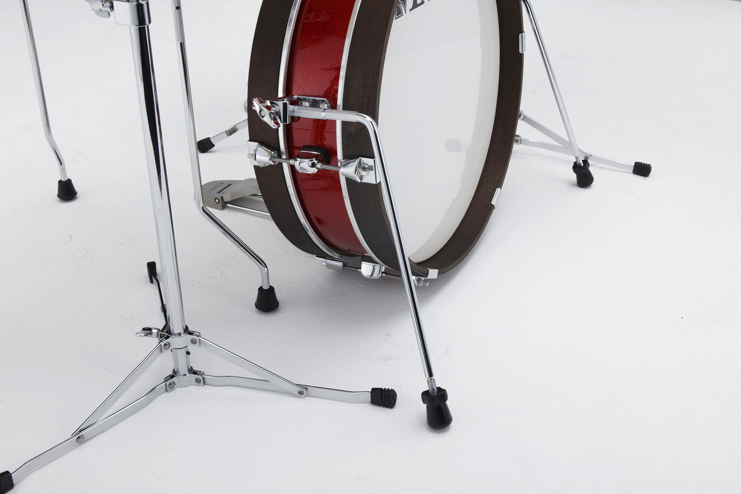 TAMA Club-Jam Pancake Shell Kit 4 teilig - Burnt Red Mist/Chrom HW