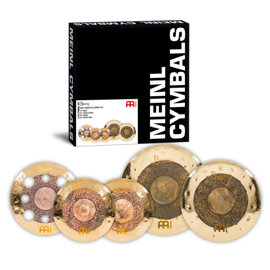 MEINL Cymbals Byzance Dual Komplett Set - B14DUH/B16DUTRC/B18DUC/B20DUCR