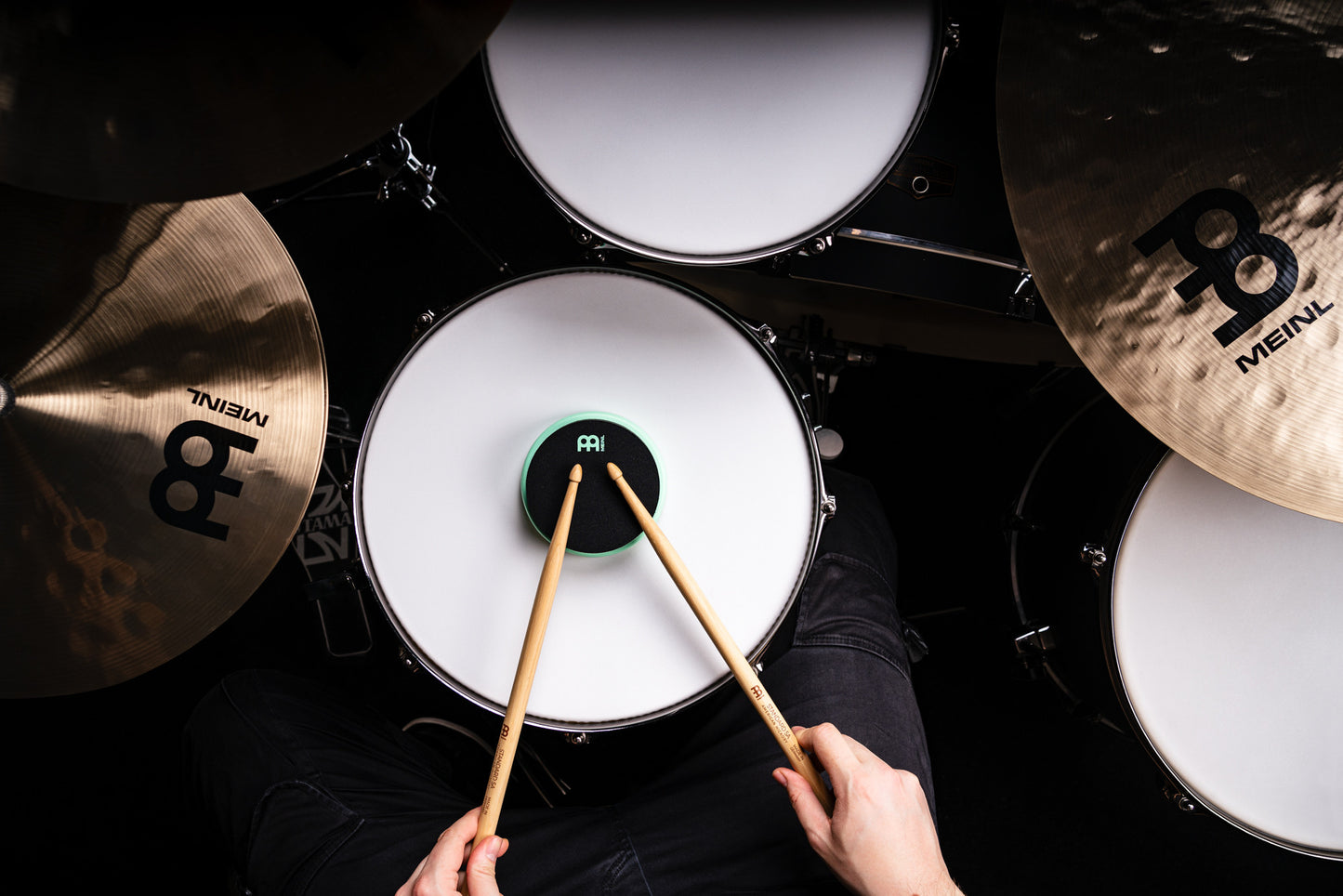 MEINL Cymbals Marshmallow Practice Pad 4" - Sea Foam