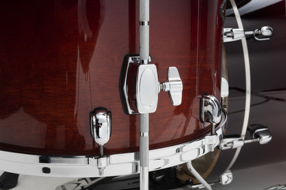 TAMA Starclassic Performer Shell Kit 4 pcs - Dark Cherry Fade/Chrome HW