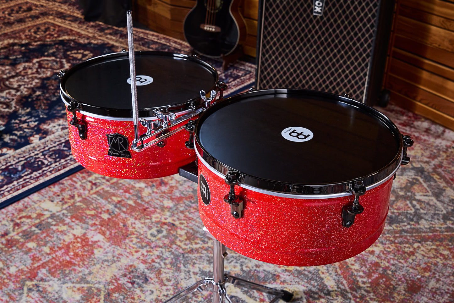 MEINL Percussion Artist Series Manolito Rodriguez Timbales - 14" + 15"