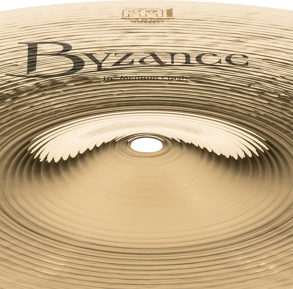 MEINL Cymbals Byzance Brilliant Medium Crash - 16"
