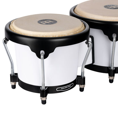 MEINL Percussion Journey Series Bongo 6 1/2" Macho & 7 1/2" Hembra - Bright White