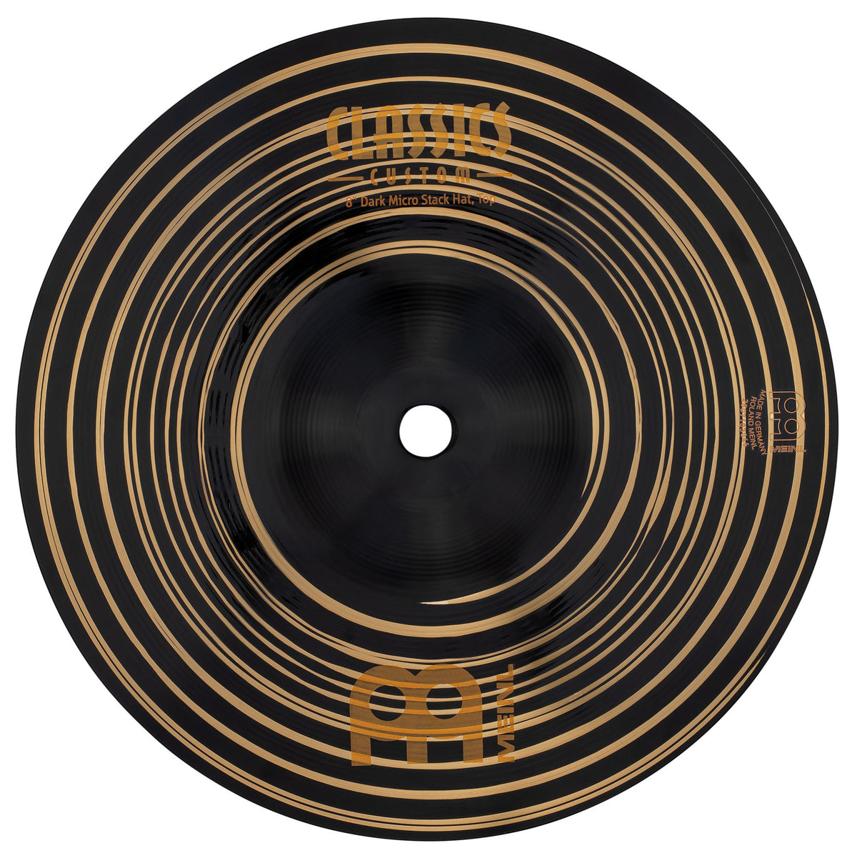 MEINL Cymbals Classics Custom Dark Micro Stack Hats - 8"