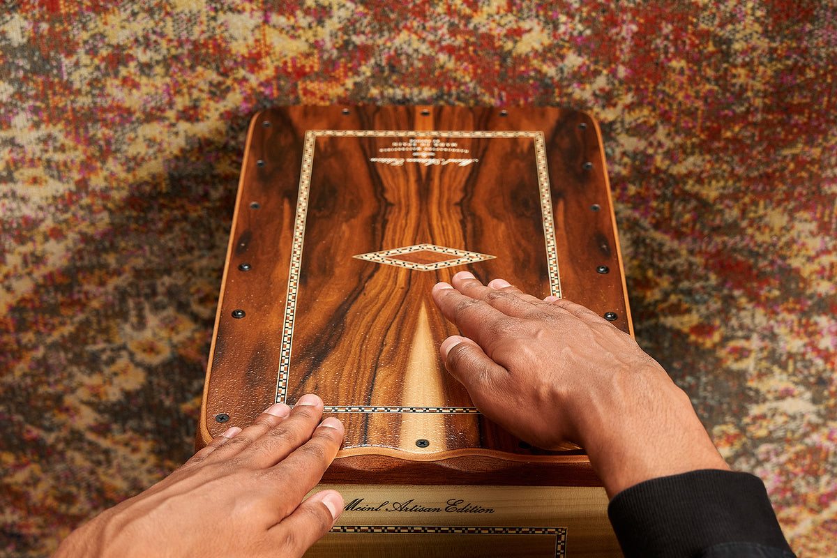 MEINL Percussion Artisan Edition Series String Cajon Martinete Line - Brazilian Ironwood