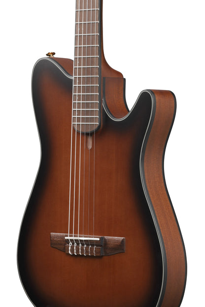 IBANEZ FRH Nylon String Guitar 6-String - Brown Sunburst Flat