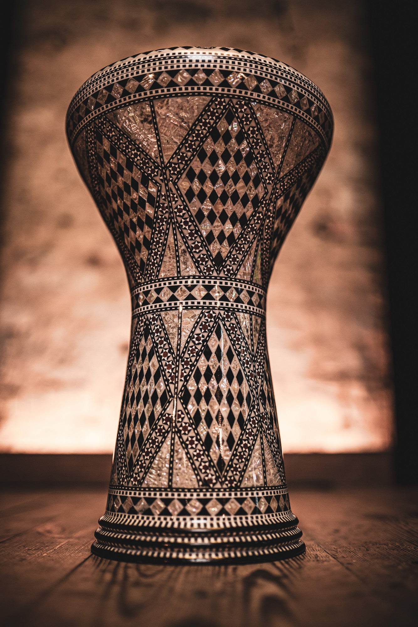 MEINL Percussion Artisan Edition Series Doumbek 8 3/4" - Mosaic Royale