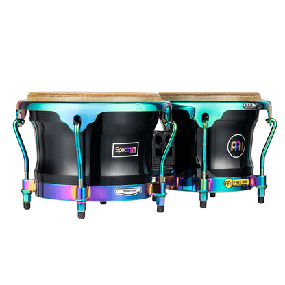 MEINL Percussion Marathon Spectrum Series Bongo 7" Macho &  8 1/2" Hembra - Phantom Black