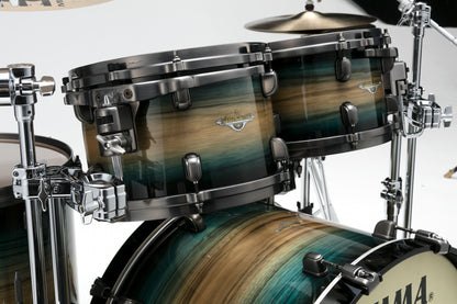 TAMA Starclassic Maple Exotic Rack Tom 10" x 8" - Emerald Pacific Walnut Burst/Smoked Black Nickel HW