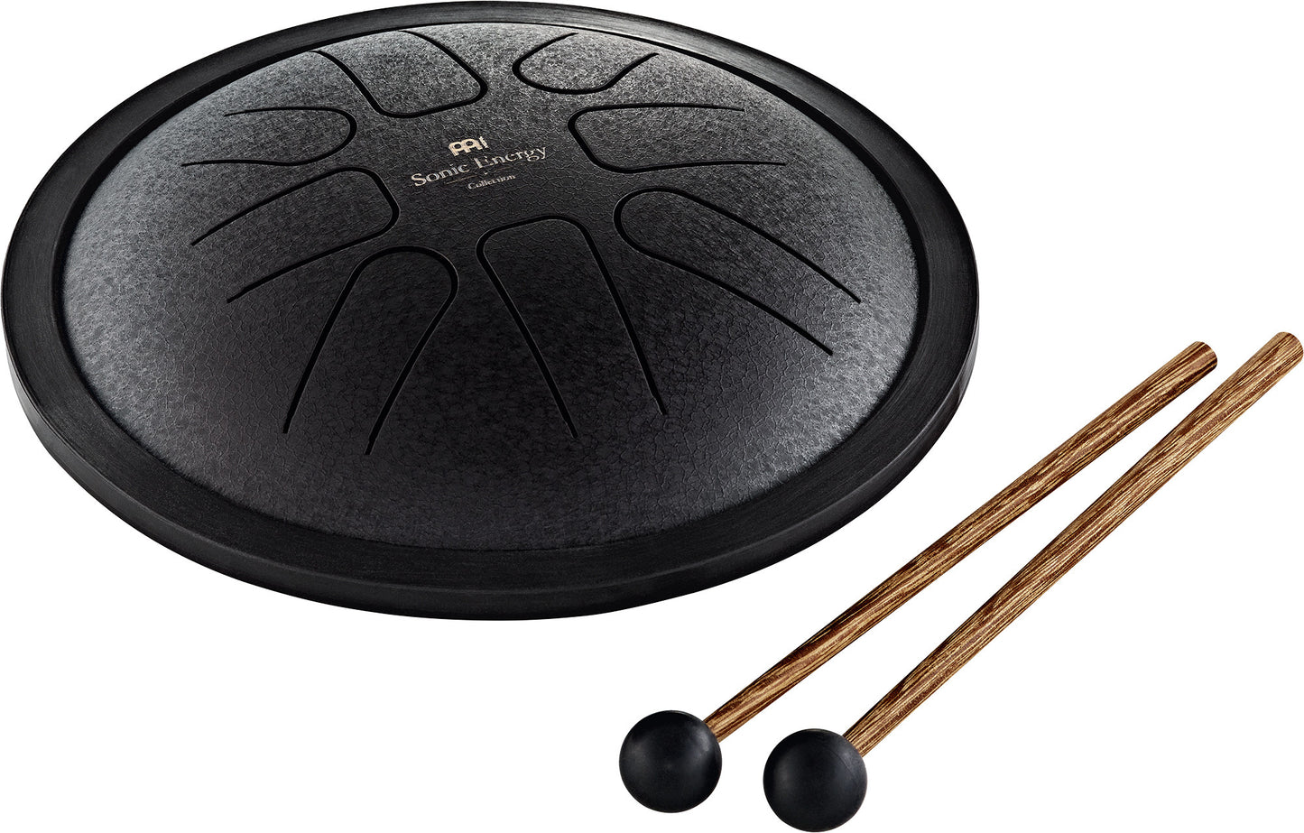 MEINL Sonic Energy Small Steel Tongue Drum 7" - F Moll/8 Töne/440 Hz - schwarz