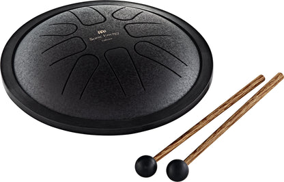 MEINL Sonic Energy Small Steel Tongue Drum 7" - F Moll/8 Töne/440 Hz - schwarz