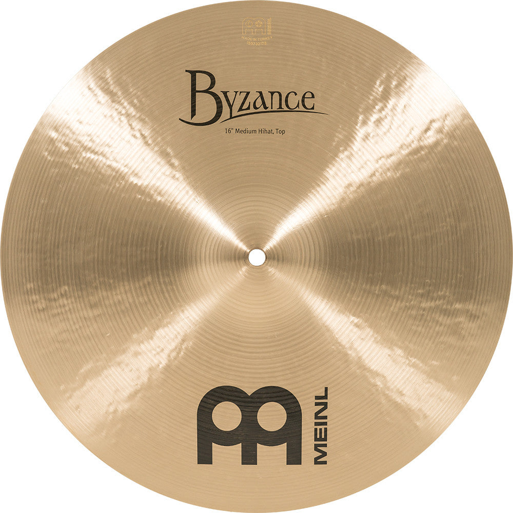 MEINL Cymbals Byzance Traditional Medium Hihat - 16"