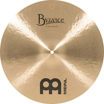 MEINL Cymbals Byzance Traditional Medium Hihat - 16"