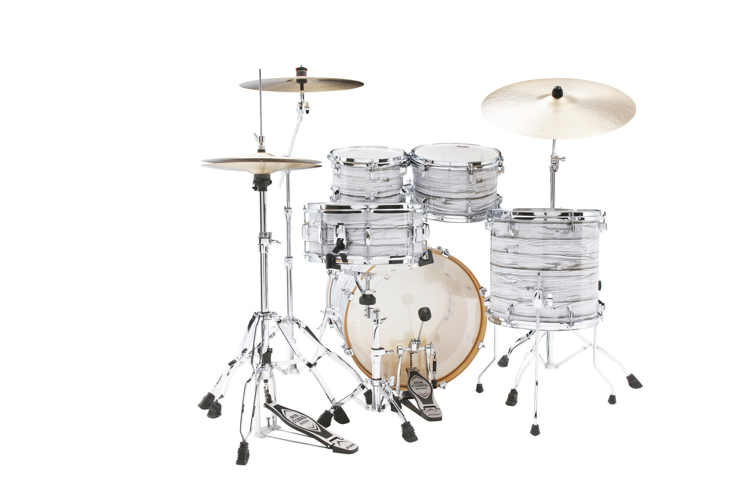 TAMA Superstar Classic Shell Kit 5 teilig - Ice Ash Wrap/Chrom HW